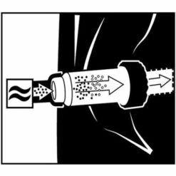 Cisea Filtre à Eau Accessoire Pour Nettoyeurs Haute Pression 33*24*120mm 2Pcs -Nettoyeur Haute Pression Soldes 67563737 5