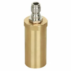 Cisea Buse Turbo Nettoyeur Haute Pression,3600 PSI Buse Turbo Pour Nettoyeur Haute Pression Rotative Buse Rotative Haute Pression En Cuivre Pur Pour Le Nettoyage Du Jardin De Voiture,Ouverture 2.0，une Pièce, Or，Fonepro