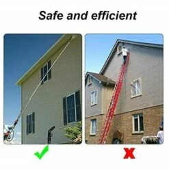 GRID COOL Outil De Nettoyage De GouttièRe Laveuse à Pression - Rallonges, Buse De Lance De Nettoyeur De Toit - 4000 Psi 5 Conseils, Accessoires De Lavage De Vitres, Laveuse à Pression -Nettoyeur Haute Pression Soldes 67575684 3