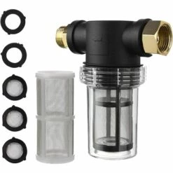 ENLENK Filtre à Eau Intégré De Cuvette Claire D'écran 40 Mailles Pour Nettoyeur Haute Pression Jardin Maison