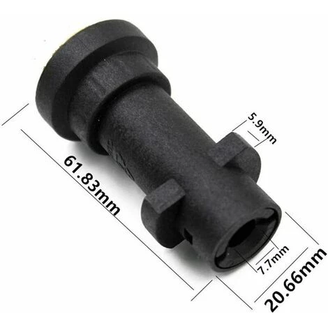 ECHOO Pistolet De Pulvérisation Réglable Avec 5 Buses De Pulvérisation Et Adaptateur De Filetage Mâle Pour Machine à Laver Haute Pression Compatible Avec Karcher K Series K2 K3 K4 K5 K6 K7 5 ECHOO Pistolet De Pulvérisation Réglable Avec 5 Buses De Pulvérisation Et Adaptateur De Filetage Mâle Pour Machine à Laver Haute Pression Compatible Avec Karcher K Series K2 K3 K4 K5 K6 K7 – Image 3