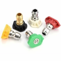 FLYME Embouts De Buse De Pulvérisation Pour Laveuse à Pression, Connexion Rapide 1/4 Degrés, Pièces De Nettoyeur Haute Pression à Plusieurs Degrés