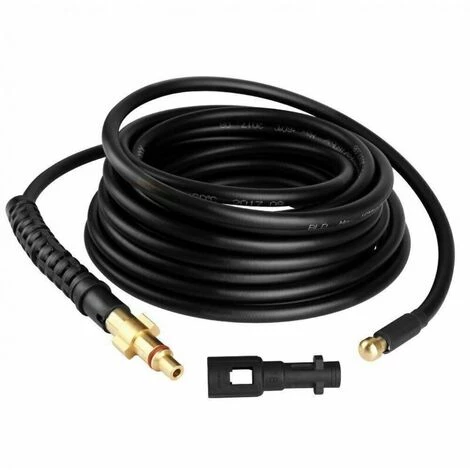 GRID COOL Tuyau Pour Nettoyeur Haute Pression Tuyau Déboucheur Flexible Noir Nettoyage De 10m 3 GRID COOL Tuyau Pour Nettoyeur Haute Pression Tuyau Déboucheur Flexible Noir Nettoyage De 10m