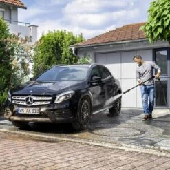 GIZCAM Nettoyeur Haute Pression, Nettoyeur Haute Pression 1500 W, Buse 4 En 1, 130 Bars, Fonction Aspiration Et Bulle -Nettoyeur Haute Pression Soldes 67697357 4