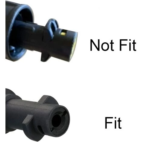 FLYME Adaptateur De Pistolet De Nettoyeur Haute Pression, Connexion Rapide 1/4'' - Compatible Avec K2, K3, 7 FLYME Adaptateur De Pistolet De Nettoyeur Haute Pression, Connexion Rapide 1/4'' - Compatible Avec K2, K3, – Image 5