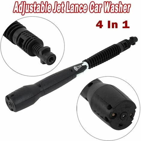 ENLENK Kit D'accessoires De Nettoyage 4 En 1 Haute Pression Pour Nettoyeur De Voiture Turbo Et Nettoyeur De Saleté Avec Buse De Pulvérisation Rotative Réglable Pour Karcher K2 K3 K4 K5 K6 K7 6 ENLENK Kit D'accessoires De Nettoyage 4 En 1 Haute Pression Pour Nettoyeur De Voiture Turbo Et Nettoyeur De Saleté Avec Buse De Pulvérisation Rotative Réglable Pour Karcher K2 K3 K4 K5 K6 K7 – Image 4