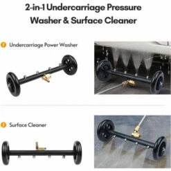 QERSTA Nettoyeur Haute Pression 16 Pouces 2 En 1 Pour Nettoyeur De Surface Nettoyeur Haute Pression Balai à Eau Avec Baguettes D'extension Pour Le Nettoyage Du Sol De La Voiture 8 QERSTA Nettoyeur Haute Pression 16 Pouces 2 En 1 Pour Nettoyeur De Surface Nettoyeur Haute Pression Balai à Eau Avec Baguettes D'extension Pour Le Nettoyage Du Sol De La Voiture -Nettoyeur Haute Pression Soldes 67962760 2