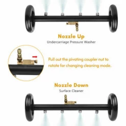 QERSTA Nettoyeur Haute Pression 16 Pouces 2 En 1 Pour Nettoyeur De Surface Nettoyeur Haute Pression Balai à Eau Avec Baguettes D'extension Pour Le Nettoyage Du Sol De La Voiture 9 QERSTA Nettoyeur Haute Pression 16 Pouces 2 En 1 Pour Nettoyeur De Surface Nettoyeur Haute Pression Balai à Eau Avec Baguettes D'extension Pour Le Nettoyage Du Sol De La Voiture -Nettoyeur Haute Pression Soldes 67962760 3