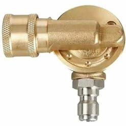 ENLENK Coupleur Pivotant Pour Nettoyeur Haute Pression, Connexion Rapide 1/4", Buse De Pulvérisation Rotative à 240 Degrés, 4500 Psi, Avec 7 Angles (taille : 1 Pièce)