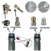 Cisea Kit De Nettoyage De Tuyau De Vidange Pour Nettoyeur Haute Pression 15 M Avec Buse De Jet Et Buse à Jet Rotatif Pour Karcher K2 K3 K4 K5 K6 K7 Series Et Lavor -Nettoyeur Haute Pression Soldes 68583448 1