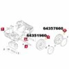 ROUE SEULE Ø 180 LONGUEUR ESSIEU 377 M/M POUR NETTOYEUR HAUTE-PRESSION KARCHER - 64351960 -Nettoyeur Haute Pression Soldes 9494709 1