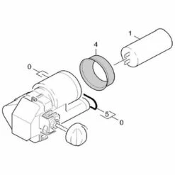 BLOC INTERRUPTEUR REP 0 POUR NETTOYEUR HAUTE-PRESSION KARCHER - 90015520