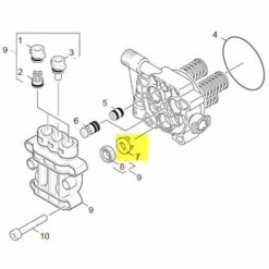 RONDELLE POUR NETTOYEUR HAUTE-PRESSION KARCHER - 90360830 -Nettoyeur Haute Pression Soldes 9495428 3